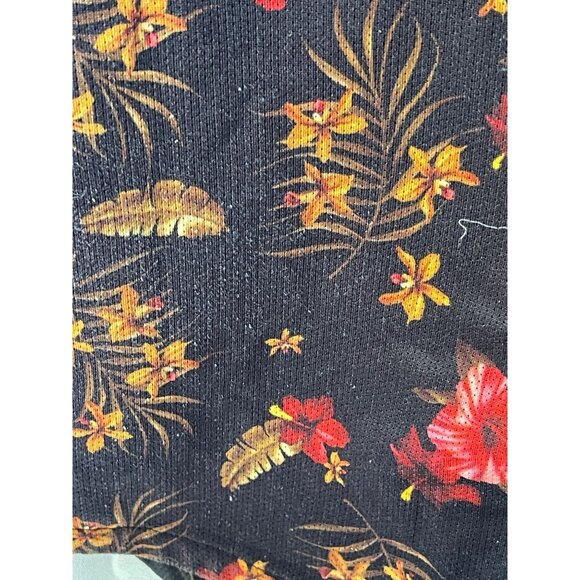 Primitive Paradise Baseball Jersey Black Floral Men’s Size M - Picture 7 of 8
